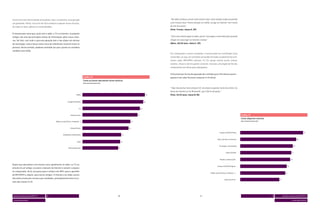 Assim fica mais fácil entender essa paixão. Aqui, novamente, essa geração                                                                                        “No rádio é onde eu escuto mais música nova. Você sempre acaba escutando
sai ganhando. Afinal, nunca foi tão fácil conhecer e adquirir novas músicas,                                                                                     uma música nova. Presto atenção no refrão, aí jogo na internet, tem muito
de todos os tipos, gêneros e nacionalidades.                                                                                                                     de site de música.”
                                                                                                                                                                 (Fem, 13 anos, classe A, SP)
É interessante notar que, junto com o rádio, a TV e a internet, os próprios
amigos são uma das principais fontes de informação sobre novas músi-                                                                                             “Ouvi uma música legal na rádio, gostei. Vou pegar o nome dela para quando
cas. De fato, com tudo o que essa geração tem a seu dispor em termos                                                                                             chegar em casa jogar na internet e baixar.”
de tecnologia, nunca houve tanta troca de referências musicais entre as                                                                                          (Masc, 20/24 anos, classe C, SP)
pessoas. Nesse sentido, podemos entender por que o jovem se considera
também uma mídia.
                                                                                                                                                                 Em comparação a outros conteúdos, a música pode ser classificada como
                                                                                                                                                                 transmídia, ou seja, um conteúdo consumido em todas as plataformas exis-
                                                                                                                                                                 tentes: rádio, MP3/MP4, internet, TV, CD, celular, revista, jornal, cinema,
                                                                                                                                                                 eventos, shows e até em games. Já existe, inclusive, uma legião de fãs dos
                                                                                                                                                                 compositores de trilhas para videogames.


                                                                                                                                                                 O CD pirata já é forma de aquisição de conteúdo para 73% desses jovens –
                                                                                      Gráfico 14                                                                 apenas 4 em cada 10 jovens compram o CD oficial.
                                                                                      Como os jovens descobrem novas músicas
                                                                                      Base: total da amostra (%)


                                                                                                                                                                 “Hoje não precisa mais comprar CD, só compro se gostar muito do artista. Ou
                                                                                                                                                                 baixo da internet ou via Bluetooth, que é fácil e de graça.”
                                                                             Rádio                                                                          78   (Fem, 22/25 anos, classe B, RJ)


                                                                 Amigos/Parentes                                                                       74



                                                                                TV                                                                68



                                                                    Internet/sites                                                           62                                                                                                       Gráfico 15
                                                                                                                                                                                                                                                      Como adquirem músicas
                                                 Redes sociais (Orkut, Facebook...)                                                     47                                                                                                            Base: total da amostra (%)



                                                                    Shows/festas                                                   42

                                                                                                                                                                                                                            Compro CD/DVD Pirata                                                                         73
                                                          Vendedores ambulantes                                               25

                                                                                                                                                                                                                         Baixo de sites na internet                                                                 60
                                                                             Lojas                                           23

                                                                                                                                                                                                                           Os amigos me mandam                                                                 54
                                                                  Revistas/jornais                                      19

                                                                                                                                                                                                                                    Copio CD/DVD                                                          51



                                                                                                                                                                                                                            Recebo via Bluetooth                                                         50


Depois que descobrem uma música nova, geralmente no rádio, na TV ou
                                                                                                                                                                                                                         Compro CD/DVD Original                                                     43
através de um amigo, os jovens a baixam da internet e salvam o arquivo
no computador. De lá, ela passa para o celular com MP3, para o aparelho
                                                                                                                                                                                                                Redes sociais (Orkut, Facebook...)                                             41
de MP3/MP4 e, depois, para outros amigos. A internet e as redes sociais
são meios essenciais na busca por novidades, principalmente entre os jo-
                                                                                                                                                                                                                                  Copio pen drive                                      31
vens das classes A e B.




 dossiê universo jovem MTV 5           6                                                                               56                                                                           57                                                                             6        dossiê universo jovem MTV 5

 screen generation                                                                                                                                                                                                                                                                                        screen generation
 