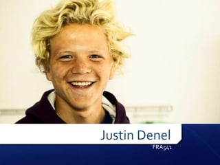 Justin Denel FRA541 