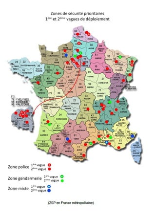 Créations de 9 nouvelles zones de sécurité prioritaires en Rhône-Alpes