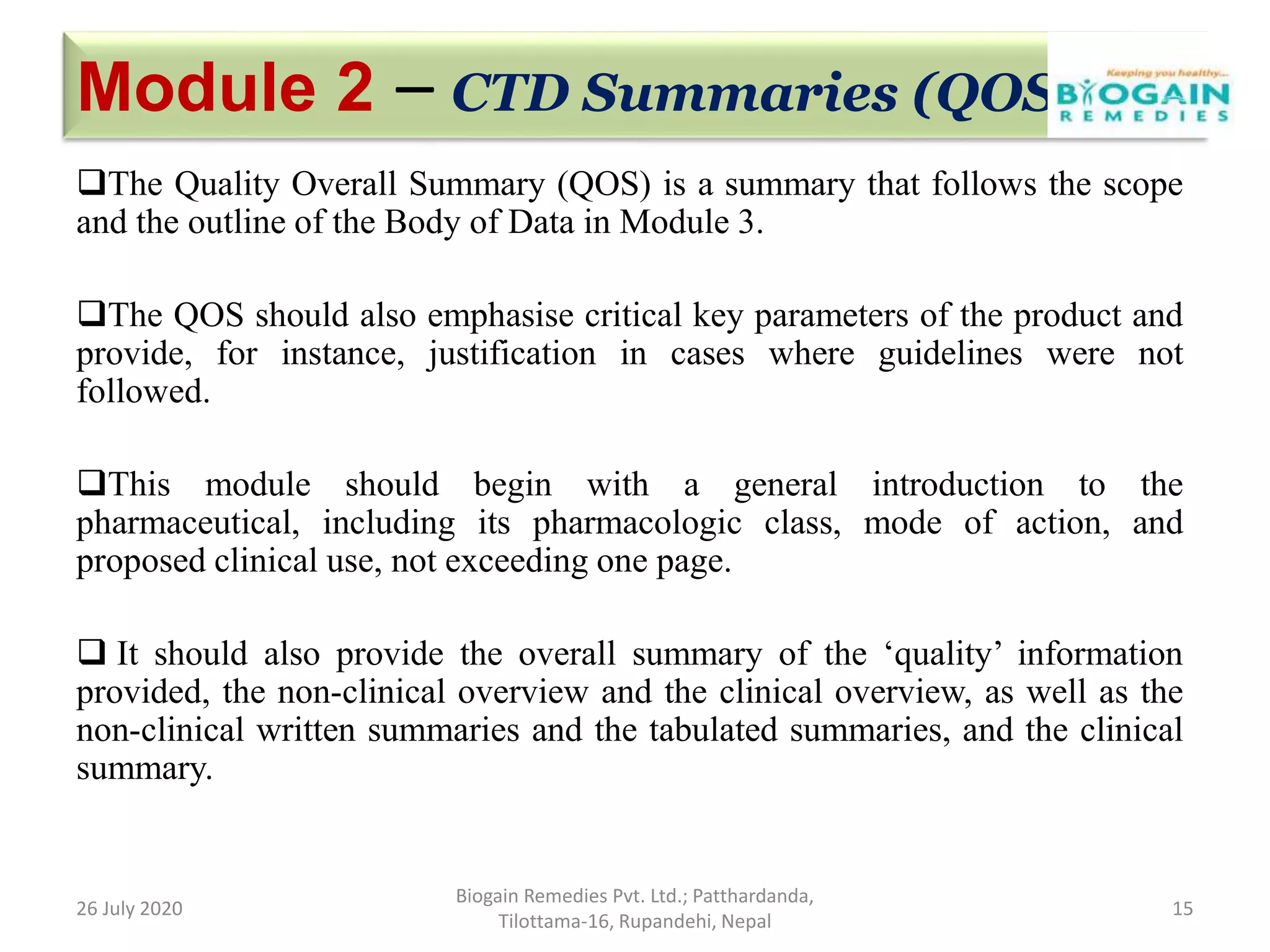 Dossier Preparation/ CTD (Common Technical Document) | PPTX ...