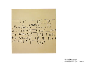 Charles Maussion!
Untitled Painting - 1951 - 114 x 114
 