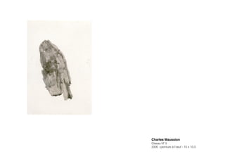 Charles Maussion!
Oiseau Nº 5
2000 - peinture à l’oeuf - 15 x 10,5
 