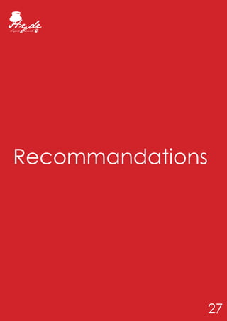 Recommandations




                  27
 