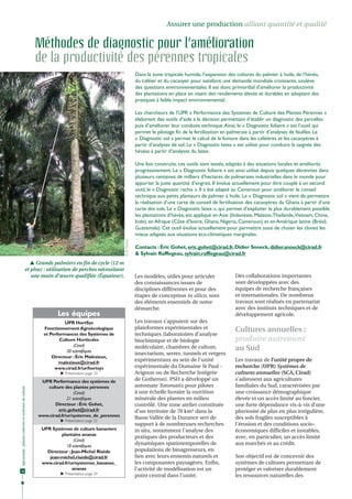 Dossier Agropolis International : Agronomie -plantes, cultivées et systèmes de culture, numéro 12, édition mise à jour juillet 2012 