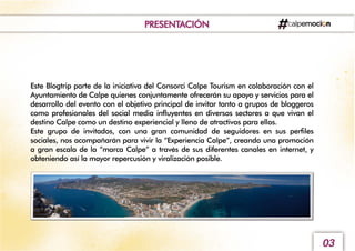 BlogTrip Costa Blanca Calpe 2013. #calpemoción