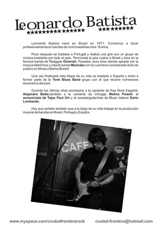 Dossier Ciudad Frontera