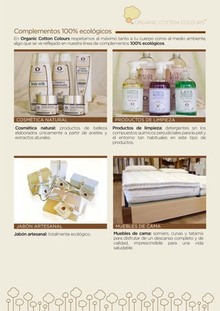 Dossier ORGANIC COTTON COLOURS - Español