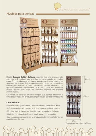 Dossier ORGANIC COTTON COLOURS - Español