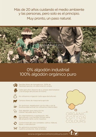 Dossier ORGANIC COTTON COLOURS - Español