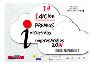 I Premios Iniciativas Empresariales. 13 de Noviembre de 2014