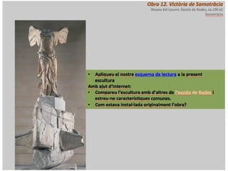 Dossier 2. escultura grega