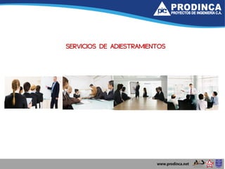 SERVICIOS DE ADIESTRAMIENTOS
 