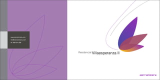 Dossier 2 promocional residencial villaesperanza ii