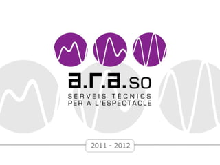 Dossier Corporatiu ARA SO 2012