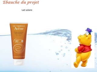 Ebauche du projet
        Lait solaire
 