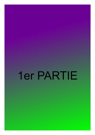 1er PARTIE 