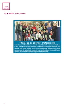 94
GETXOBERRI # 2016ko abendua
PRENTSA
ALDIZKARIA
# 20
 