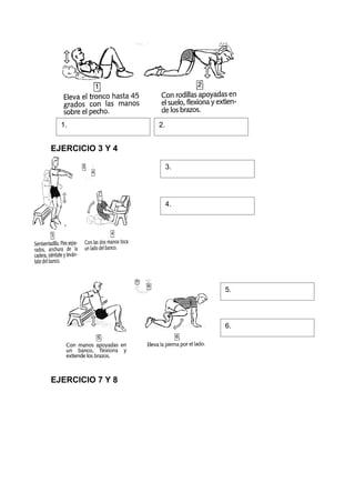 1.              2.


EJERCICIO 3 Y 4

                       3.




                       4.




EJERCICIO 5 Y 6

                            5.




                            6.




EJERCICIO 7 Y 8
 