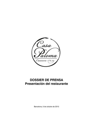 Dossier casa paloma def