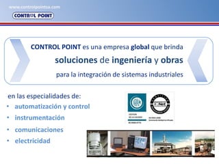 Servicios que ofrece Control Point | PPTX