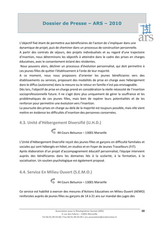 Dossier de Presse – ARS – 2010








E





                           /







     h           ,                                h,

                                                         D

h       ,             
                                                                   :   d           :d



             h


     ^            D           K               ^DK

                                                         D

                                                                          D   K         DK




                                               Z       ^       Z^
                                                  D
                 d                 
 