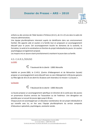 Dossier de Presse – ARS – 2010




                           ^                              ^

h
         
                  
                                                                               h




       , Z ^ ^Kh^K
 ,Z^


                                                               D

,                     ,Z^                        ,                 Z             ^

                                                                          ^

 ^

                                                              D

 ^
                                                                     h






                                       Z               ^        Z^
                                                  D
             d         
 