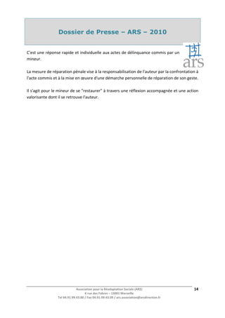 Dossier de Presse – ARS – 2010










/




                   Z       ^   Z^
                      D
    d      
 