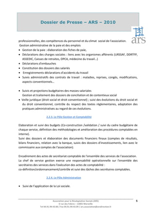 Dossier de Presse – ARS – 2010




 '
• '
•                                                         hZ^^  ZdW
    ^^/               KW
• 
• 
• 
• ^



• ^
  '
• s




                     W       '           

                             



^










                     W

• ^                  



                                      Z           ^   Z^
                                             D
               d          
 