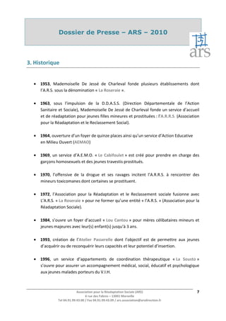 Dossier de Presse – ARS – 2010



,


•            D                   :                
        Z^                                 Z

•                                              ^^                        
    ^                ^    D                      :                
                                                                                       ZZ^
             Z                    Z                    ^

•                                                                                            
        D        K       D K

•                         DK              



•                                                                                ZZ^



•                                     Z                            Z
     Z^          Z                                                            Z^
    Z               ^

•                                                     



•                                     W



•                                                                                               ^

                                              s/,



                                               Z               ^       Z^
                                                          D
                 d            
 