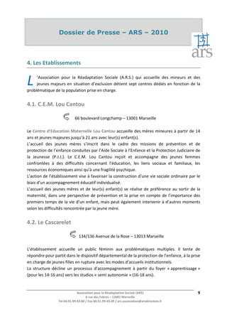 Dossier de Presse – ARS – 2010



        


                               Z                   ^           Z^




        D            

                                                                       D

                         D                  


                                                        ^                       W   :
    :             W::      D            










         

                                                            Z                D

                                                                                    /








                                                    Z           ^       Z^
                                                           D
                   d                
 