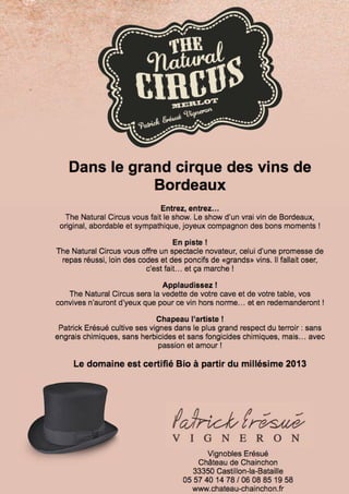 Dossier de presse Natural Circus