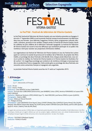 Dossier de presse festival de Luchon 2015