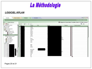 LOGICIEL KPLAN
Pages 20 et 21
 