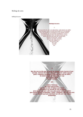 15
Rellotge de sorra
 