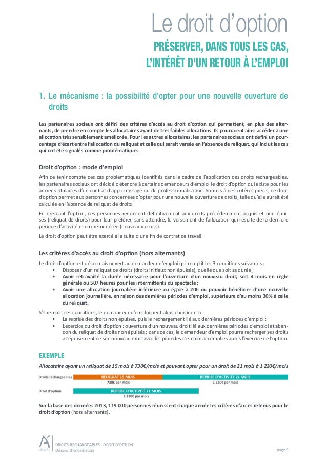 Pôle Emploi Exemple Lettre Droit D Option Chomage  Demande Lettre