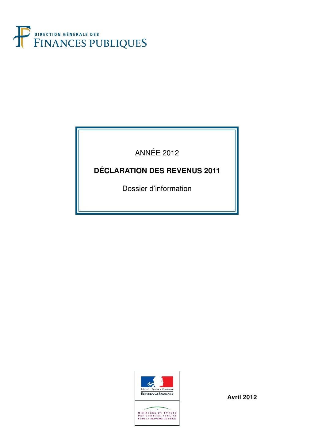 Dossier dinformation dgfip