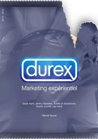 Marketing Expérientiel 2012 - 2013
 