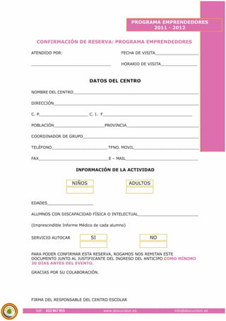 Dossier emprendedores