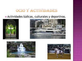 Ocio y actividadesActividades lúdicas, culturales y deportivas.