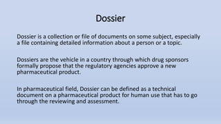 Dossier Slide Example Dossier format and filing.pptx