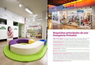 Dossier franquicias Prénatal