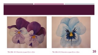 No title. 2013.Watercolor on paper.30 cm. x 20cm. No title. 2013.Watercolor on paper.30 cm. x 20cm. 20
 