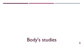 Body's studies 5
 