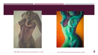 No title. 2015.Oil on primed cardboard.50 cm. x 40cm. No title.2015.Oil on primed cardboard.50 cm.x 40cm. 6
 