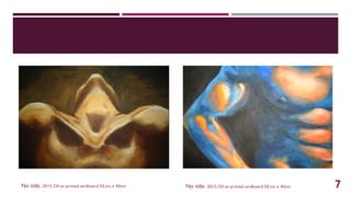 No title. 2015.Oil on primed cardboard.50 cm.x 40cm. No title. 2015.Oil on primed cardboard.50 cm.x 40cm. 7
 