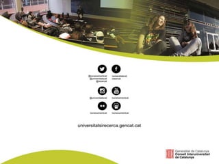 Distincions
420 ALUMNES DISTINGITS DE LES PAU
248 NOIES
172 NOIS
31 COMARQUES
185 ALUMNES DISTINGITS CENTRES PÚBLICS
235 ALUMNES DISTINGITS CENTRES PRIVATS
86 CENTRES AMB MÉS D’UN DISTINGIT
15
 