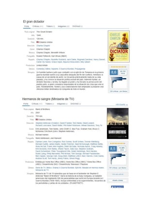 Películas II Guerra Mundial