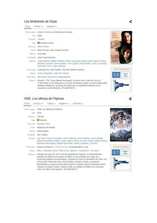 Dossier peliculas España siglo XIX