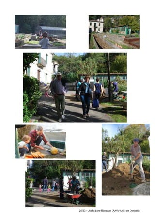   25/33 ∙ Uliako Lore­Baratzak (AAVV Ulía) de Donostia 
 