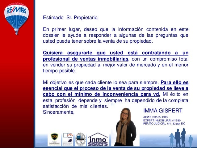 Dossier presentacion imma remax